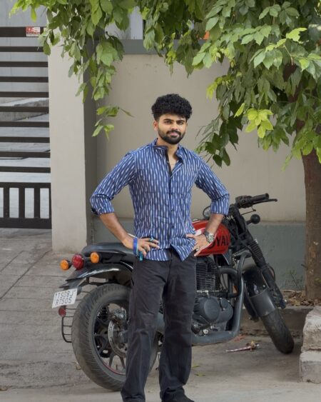 Nilah Mens Ikat Shirt