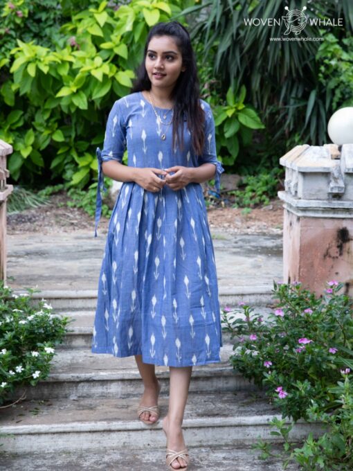 Samyathi - Blue Kurthi