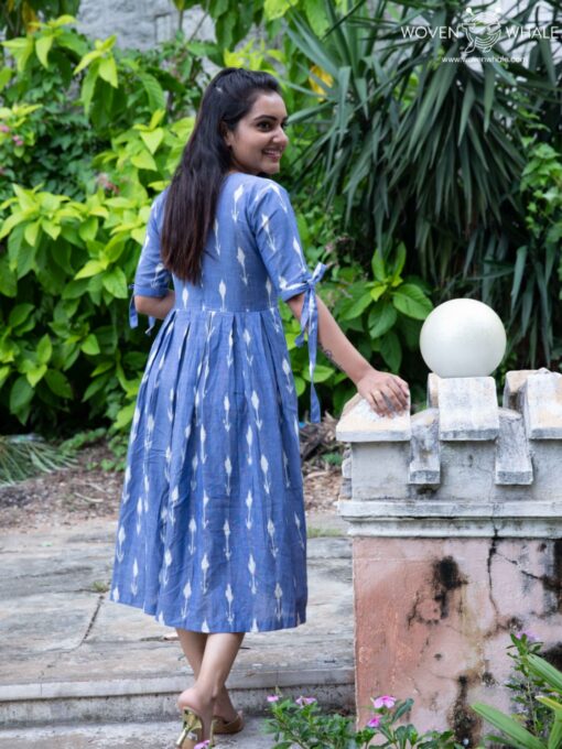 Samyathi - Blue Kurthi - Image 2