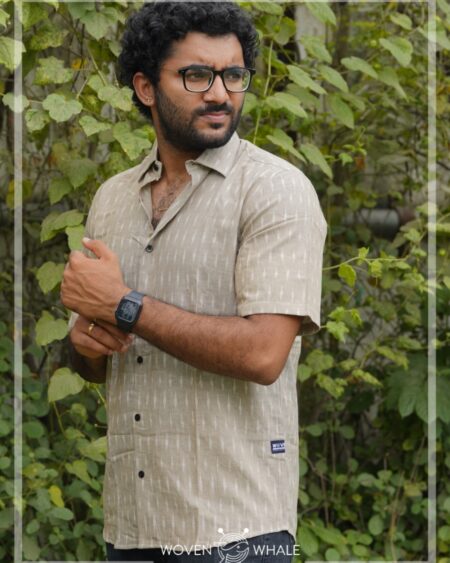 Zaras Mens Ikat shirt