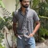 Ebony Black Printed Shirt
