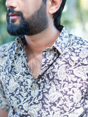 Alternative view of Aadi Kalamkari Shirt Men