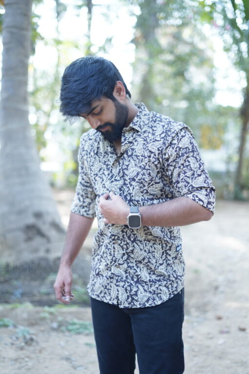 Aadi kalamkari Shirt men