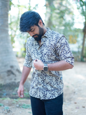 Aadi Kalamkari Shirt Men