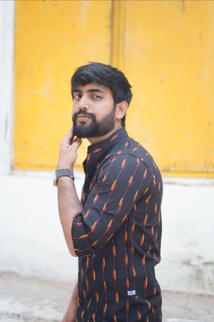 Ananta Mens Ikat Shirt - Image 4
