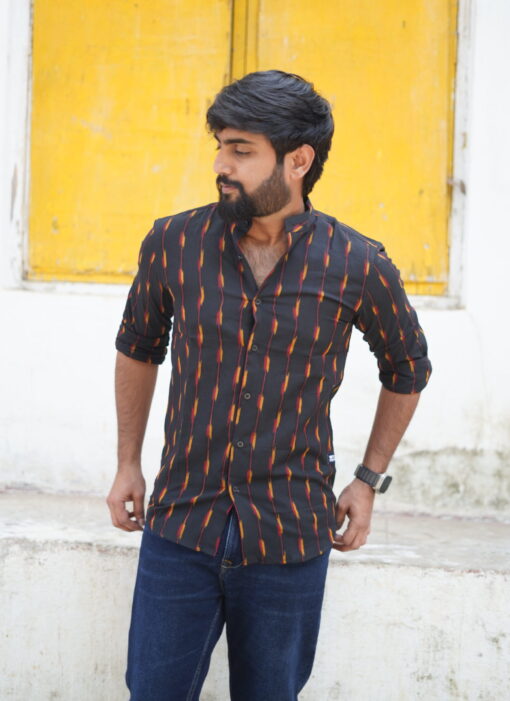 Ananta Mens Ikat Shirt