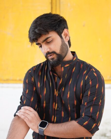 Ananta Mens Ikat Shirt