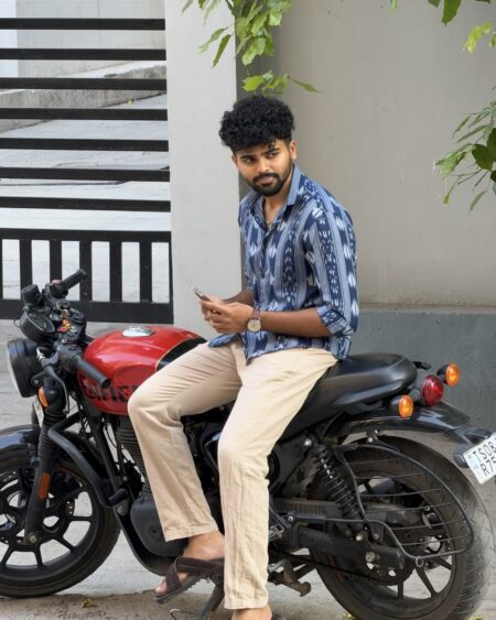 Alternative view of Neelvara Mens Ikat Shirt