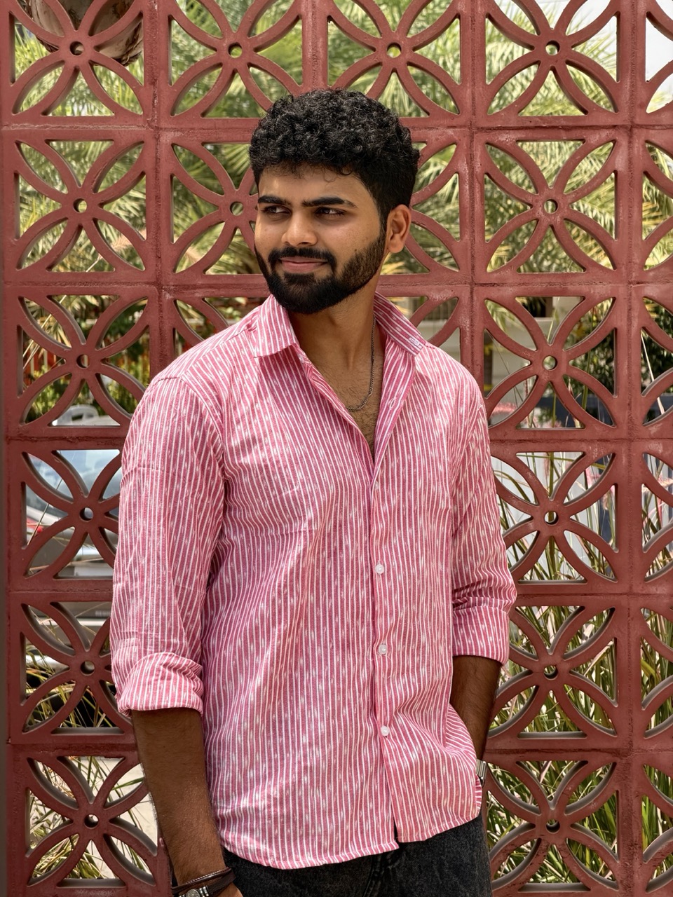 Rosewood Ikat Shirt - Image 2