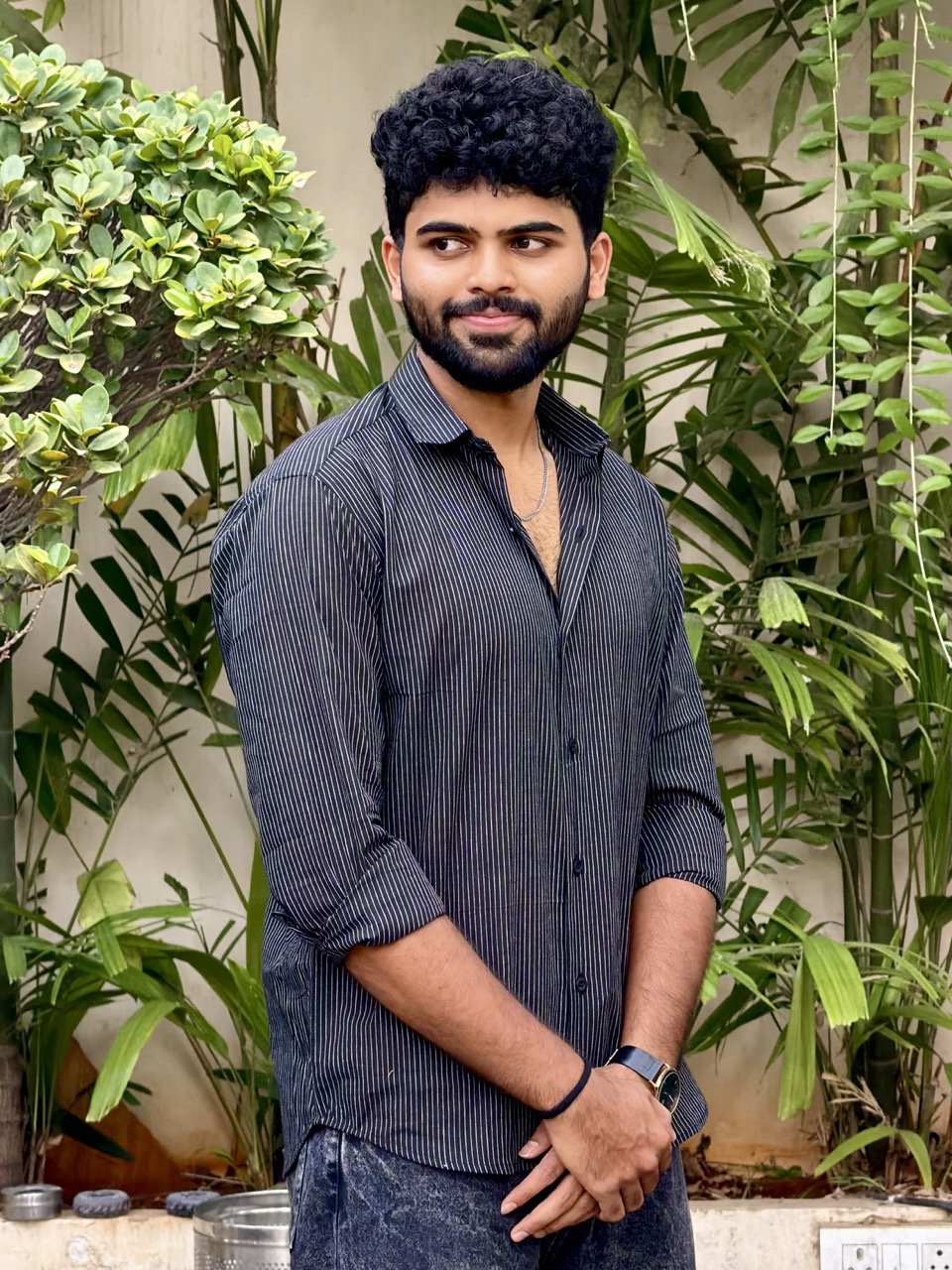 Midnight Striped Shirt - Image 2