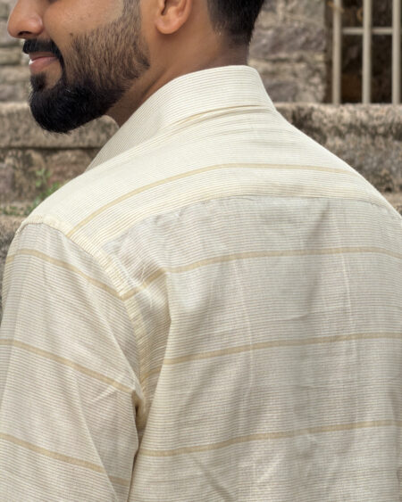 Sandstone Handwoven Shirt - Image 3
