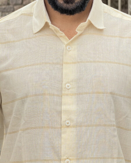 Sandstone Handwoven Shirt - Image 4