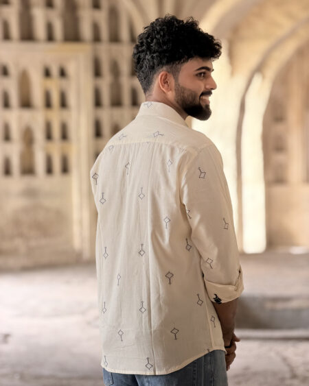 Alternative view of Ivory Jacquard Shirt
