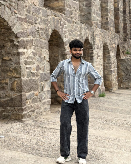 Slate Jamdani Shirt - Image 6