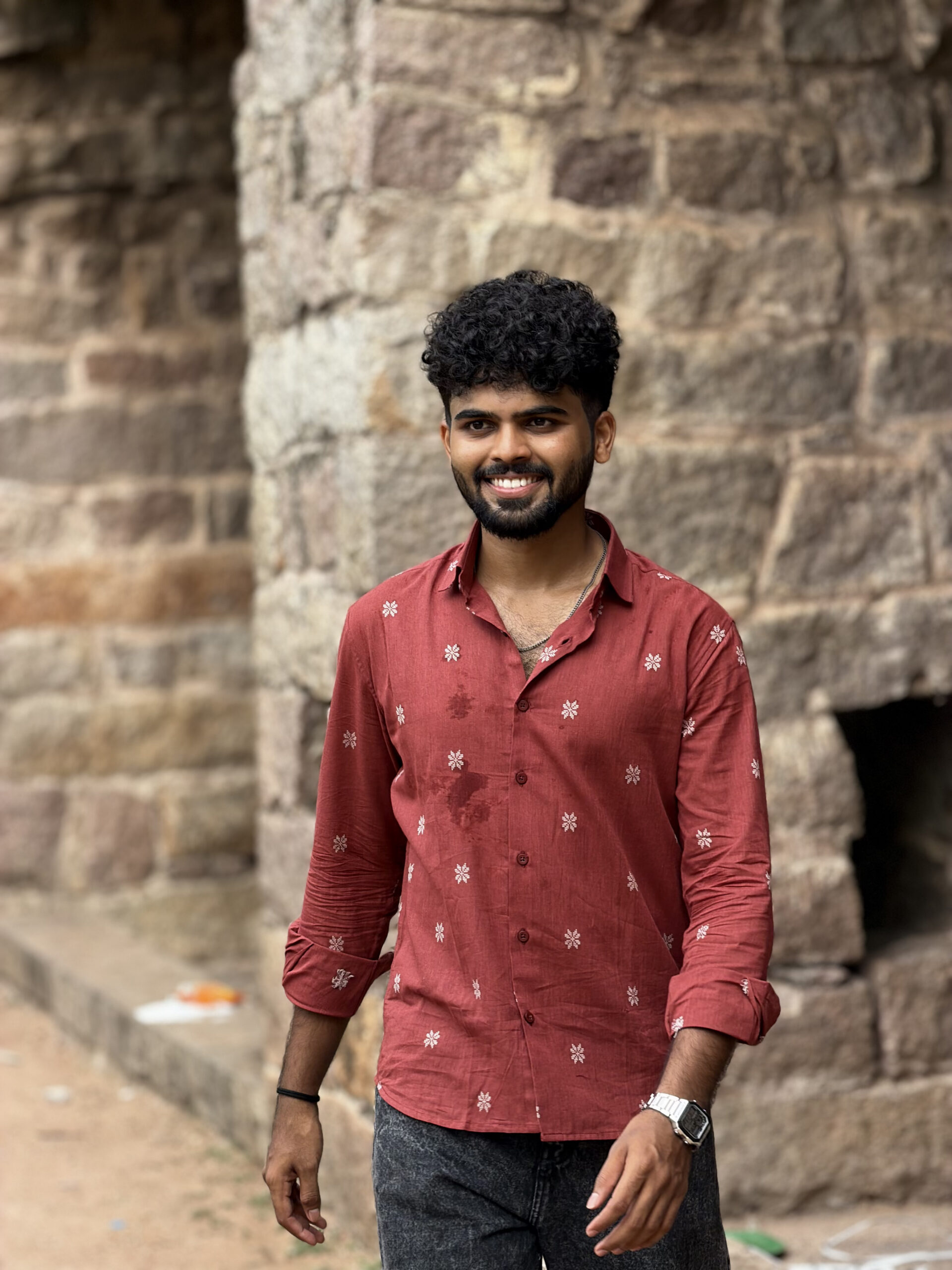 Crimson Suvidha Shirt - Image 7