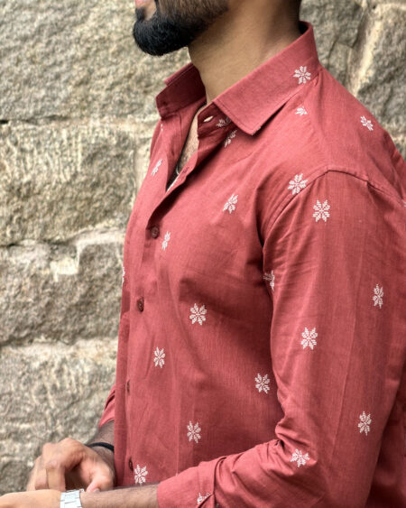 Crimson Suvidha Shirt - Image 8