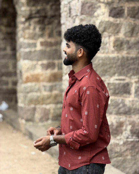 Crimson Suvidha Shirt - Image 9