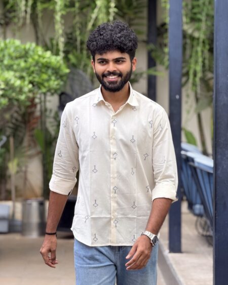 Alternative view of Ivory Jacquard Shirt