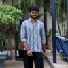 Slate Jamdani Shirt