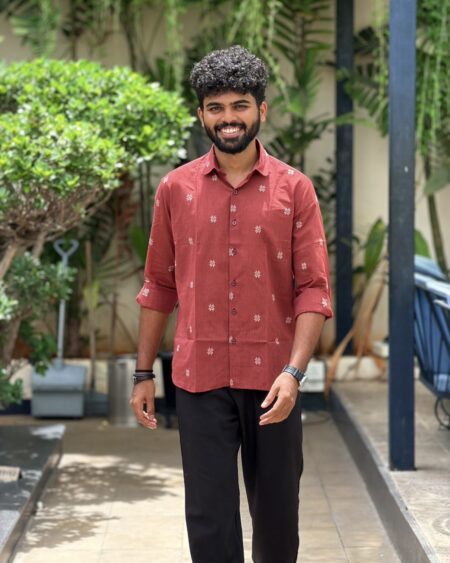 Alternative view of Crimson Suvidha Shirt