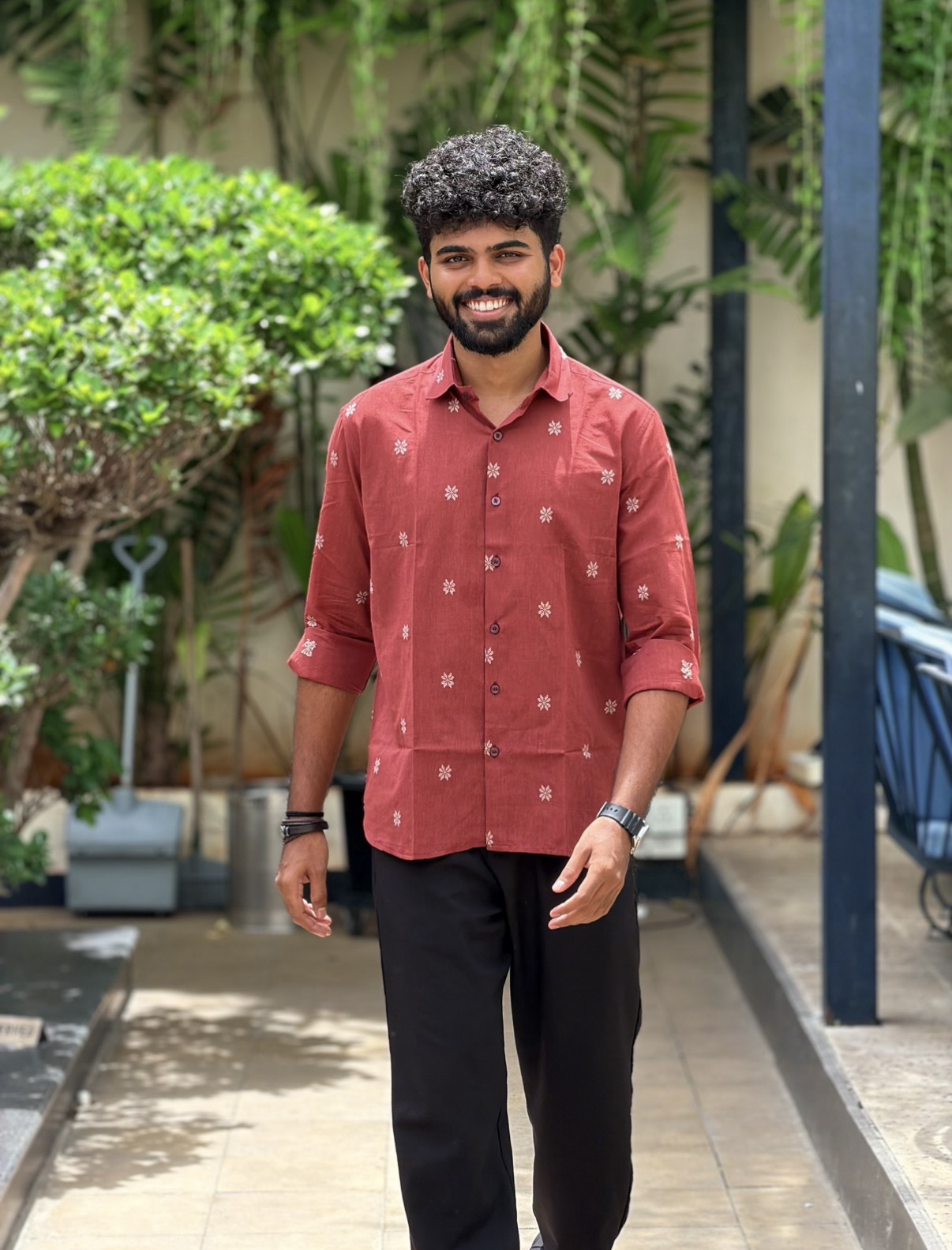 Crimson Suvidha Shirt - Image 4