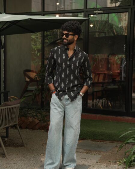 Nirvaan Single Ikat Shirt - Image 4