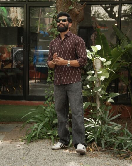 Aroha Single Ikat Shirt - Image 3