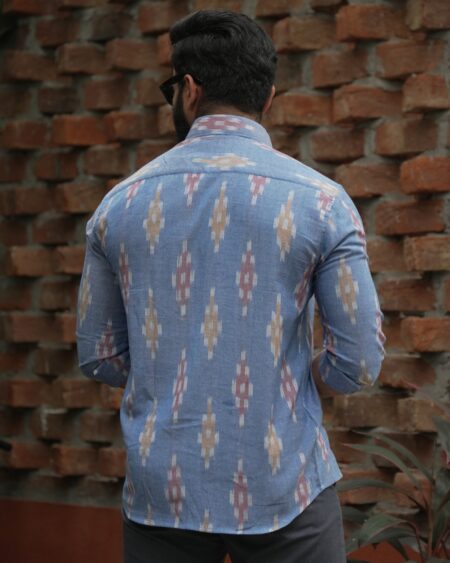 Aakasha Single Ikat Shirt - Image 3