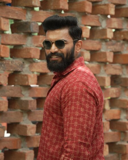 Merlot Jacquard Cotton Shirt - Image 4