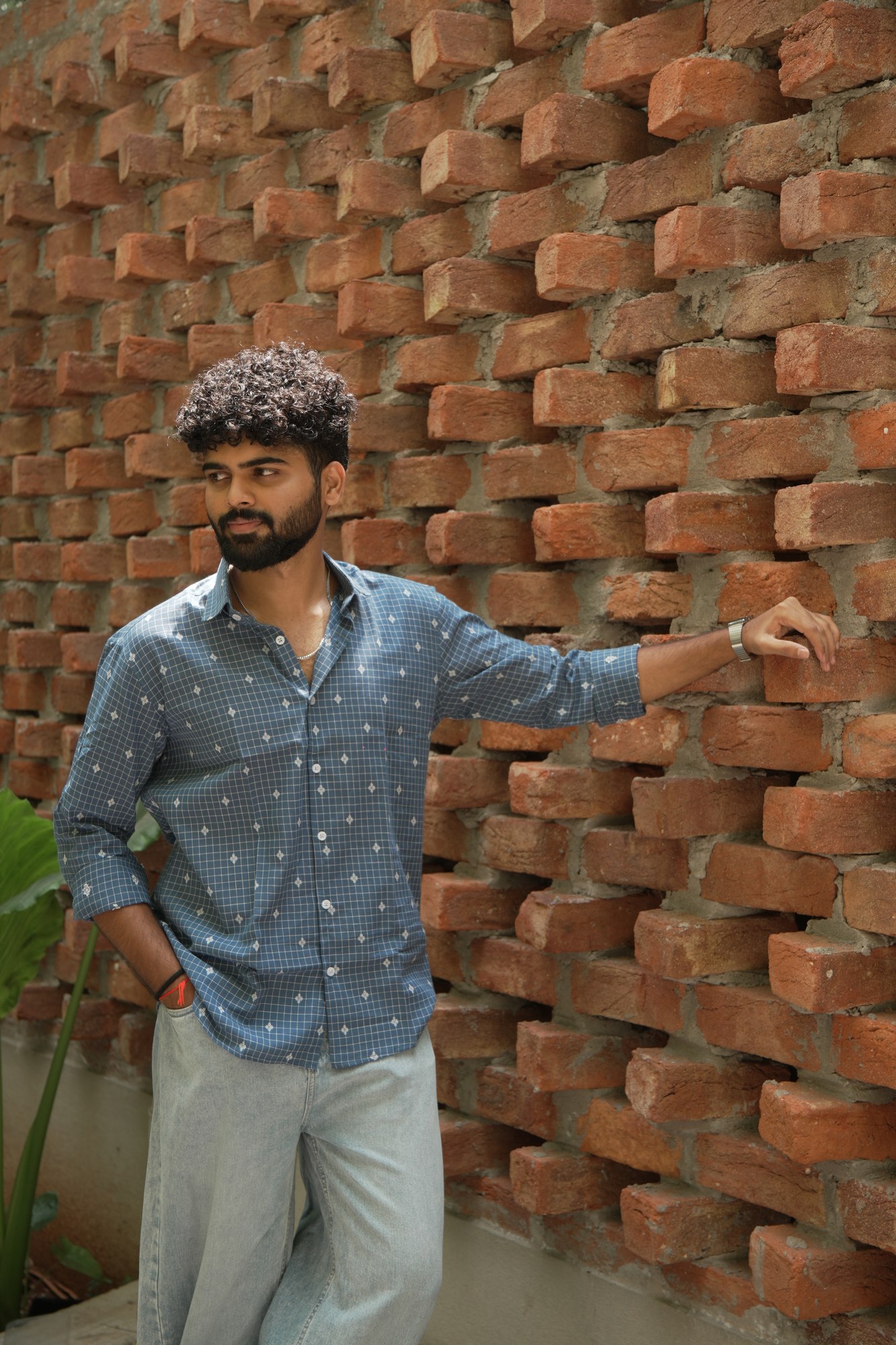 Akriti Handwoven Cotton Shirt - Image 6