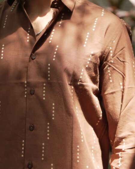 Alternative view of Mrittika Handwoven Cotton Shirt